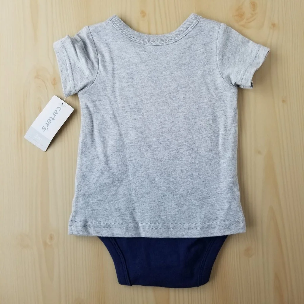 T-Shirt/Romper Baby Boys 3 Months
