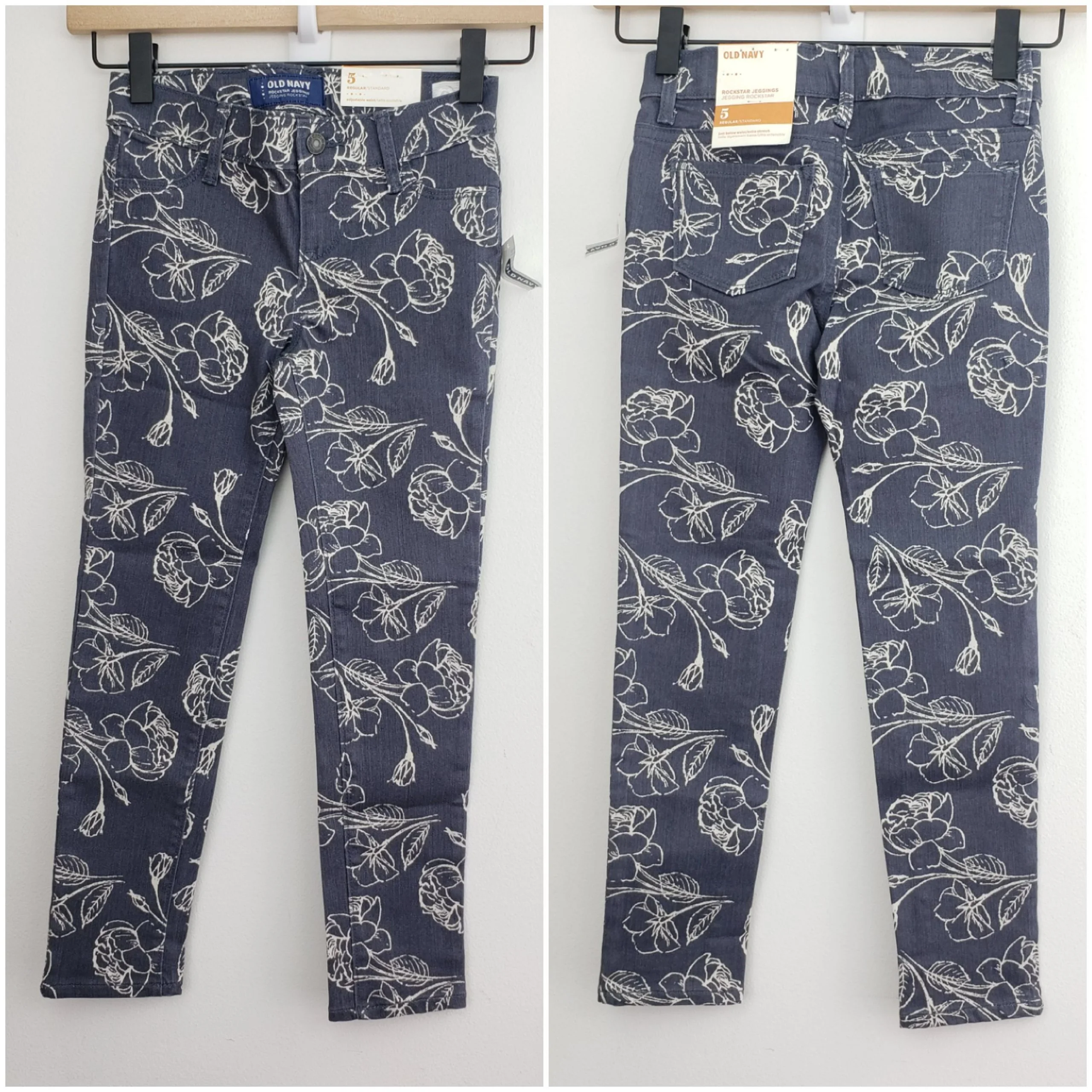 NEW Jeans Rockstar Jeggings Girls Size 5 = 5T