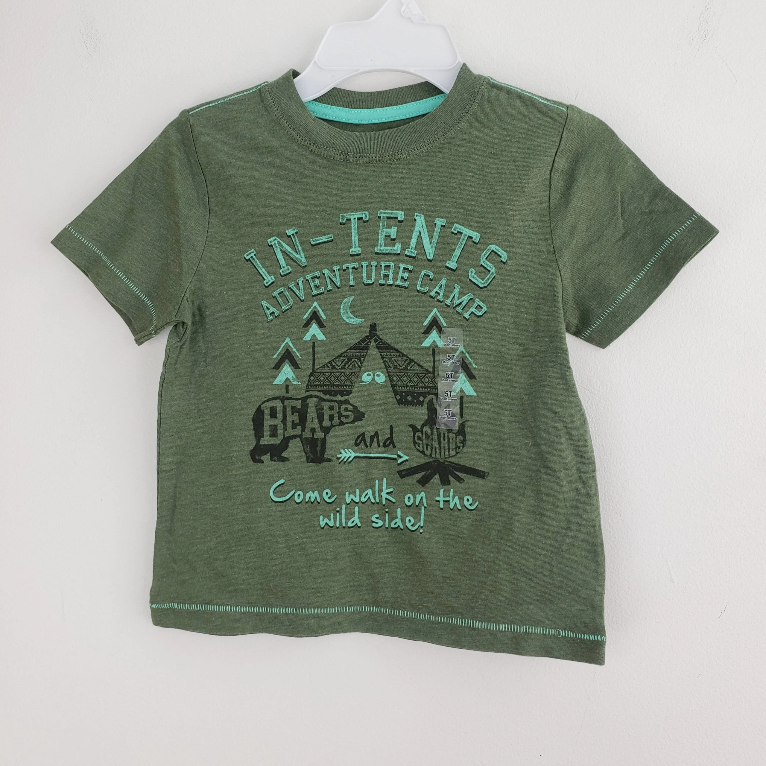 NEW GRAPHIC T-Shirt Tee Toddler Boys Size 5T
